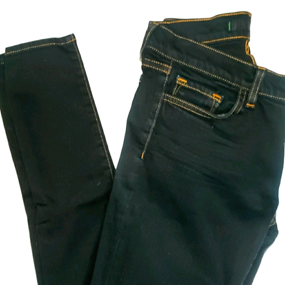 ❤️ J BRAND Women's Black Jeans Pencil Leg - Picture 2 of 9